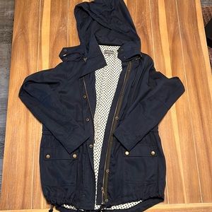 Medium light weight navy jacket